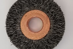 Power Wheel Brushes Copper Center, Crimped Knotted and Abrasive