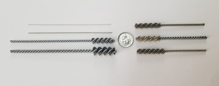 MICROABRASIVE TUBE BRUSHES AND ABRASIVE TUBE BRUSHES